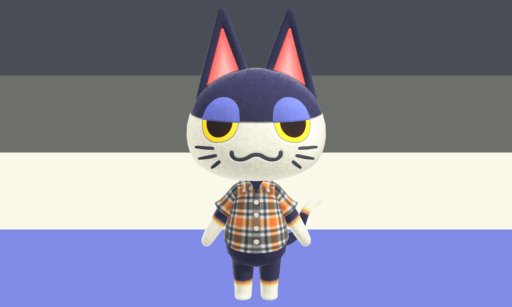 crossingflags's tweet photo. Today's pride flag colorpicked from Animal Crossing is the asexual flag colorpicked from Punchy! https://t.co/QuC9tmZ6os