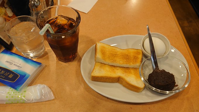 名古屋といえばモーニング😊 