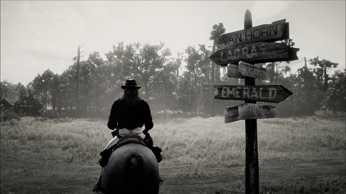 "We have to get used to the idea that at the most important crossroads in our life there are no signs." - Ernest Hemingway

#RedDeadOnline #RDR2 #RedDeadRedemption2 #RockstarGames #VGPUnite #VirtualPhotography