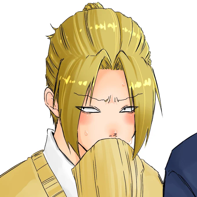 #めぐちよ 
【お進歩】
前回より、ちょっとは!ほんの少しは…!色塗るの上手くなった気がする!!!!!!すごいぞ私…!!!!(満身創痍)
撫でたくなるちよちゃんの頭を目指しました。(撫でたら枝毛が指に刺さります←) 