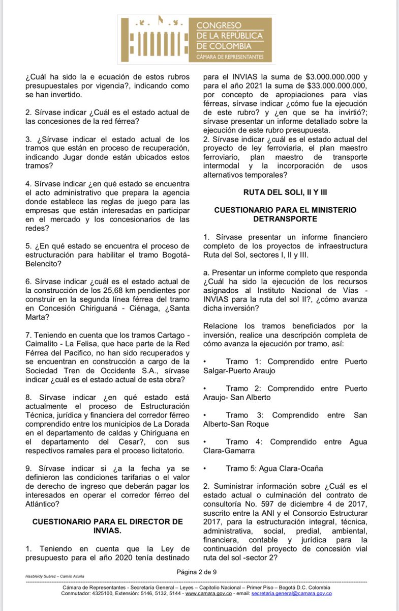 SecreCamaraCol's tweet photo. Buenas noches, nos permitimos publicar orden del día #DebateDeControlPolítico citado para el día jueves 07 de abril de 2022 Hora: 9:30 🕤 a.m., Esta sesión se llevará a cabo con citantes y citados presencial en Salón Boyacá y H. Representantes por plataforma Meet @JenniferAriasF https://t.co/Yq7r5B2A2P