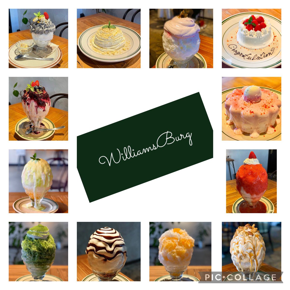 WilliamsBurg000's tweet photo. おはようございます✨

今日もかき氷日和ですね🍧

本日のメニューになります❗️ https://t.co/KEmNiAmhT5