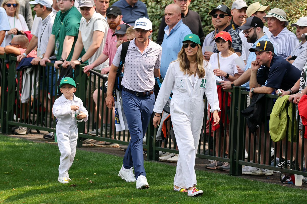 I’ve don’t think I’ve ever had that much fun on a golf course. Such a special day with the family ❤️