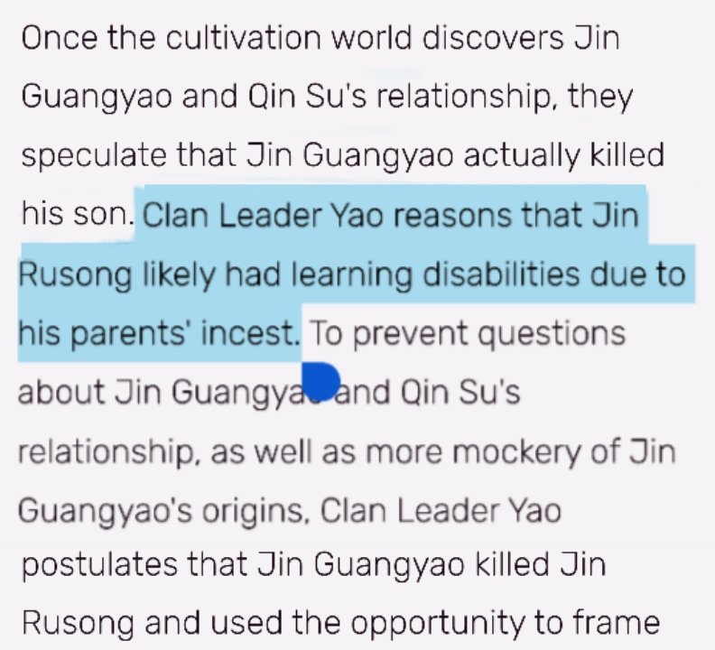 Natalie34787885's tweet photo. 🔱 The real reason why Jin Guangyao kill his half sister &amp; wife Qin Su, and son/nephew Jin Rusong. 🔱 #JinGuangyao #QinSu #JinRusong #LanlingJin #JinClan #LanlingJinClan https://t.co/GPspCn6Fs7