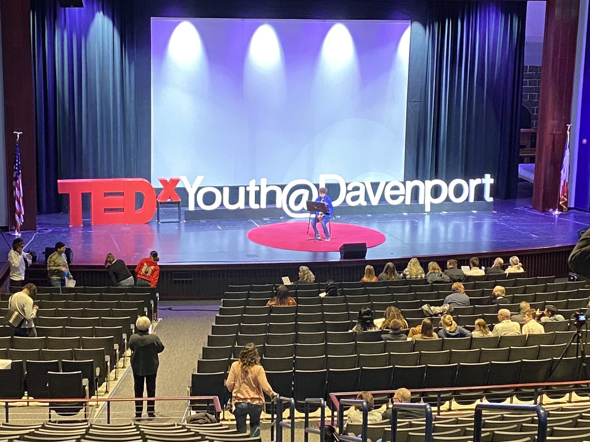 chspride1's tweet photo. TEDx Youth@Davenport getting underway. Should be a phenomenal event for everyone!!! https://t.co/zJ7Iz0WVTJ