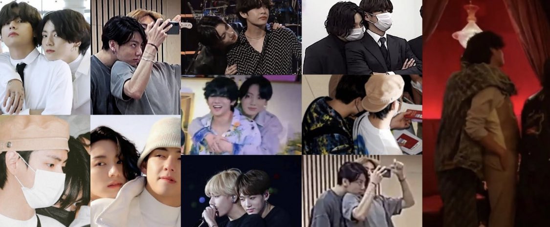 Taemi0710's tweet photo. Esa manía tan bonita de Jungkook de recargarse sobre Taehyung 🥺 

#taekook https://t.co/dy4XkxNtVT