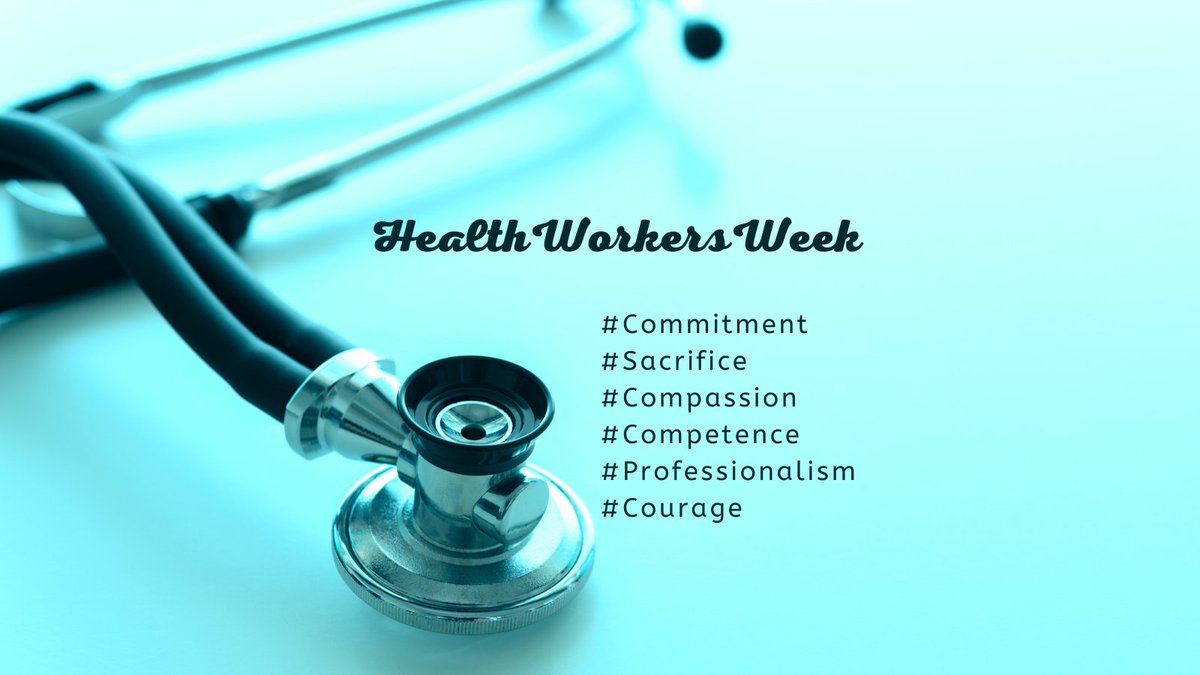 📢We salute and thank the heroes who serve on the front lines during times of extreme hardship.🙏👏👏👏

You truly are the backbone of the health-care system.
 
#ActForHealthWorkers #HealthCareHeroes 
#WHWWeek 
#EveryBreathCounts 
#HealthWorkerWeek