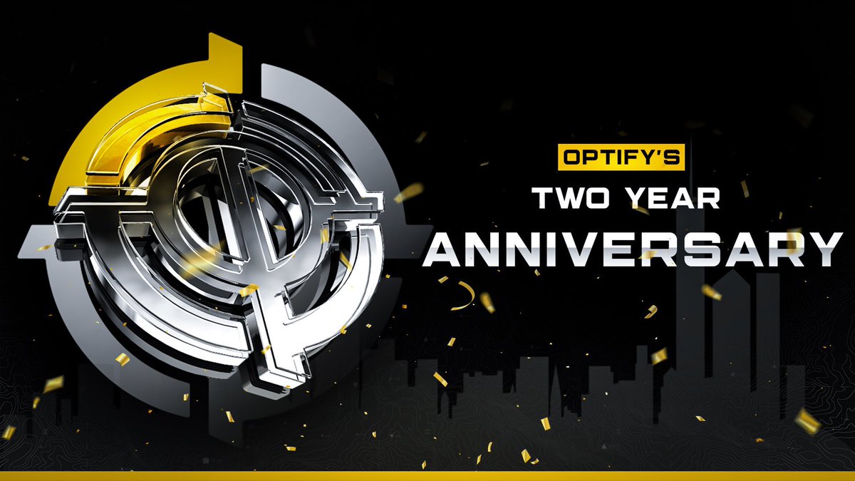 OptifyEsports's tweet image. Today marks Optify’s official 2 Year Anniversary, thank you all for the love &amp;amp; support along the past 2 years. To celebrate we have one announcement coming VERY soon to our amazing community… 😈💛
