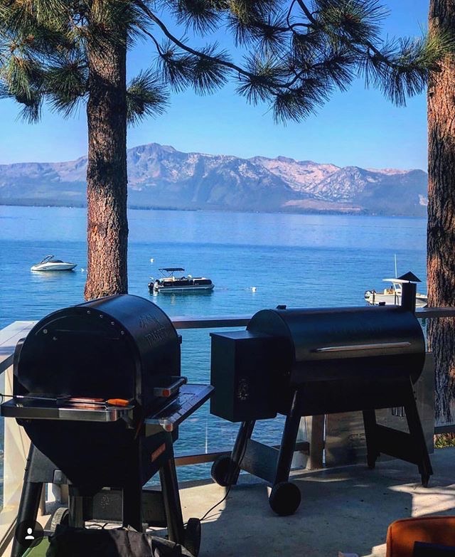 Look at this stunning view with the Traeger 

#traegers #cottage #summer #outdoors #stratford #kitchener #seaforth