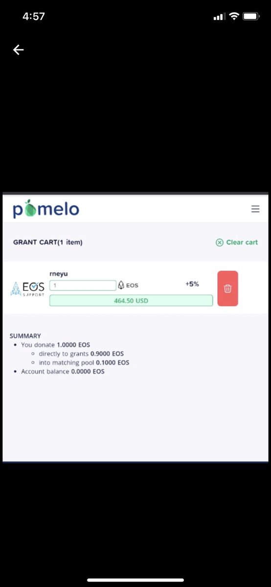 chaceeskam's tweet photo. Thanks for contributing @ChallengeDac user bauhtinir34! Your support for the #ChallengeDac @PomeloGrants grant is appreciated! https://t.co/9Fxw571rXu The grant will help us properly audit and open source the #ChallengeDapp mobile private key management code! #eos #crypto https://t.co/RfQxjmVJU6