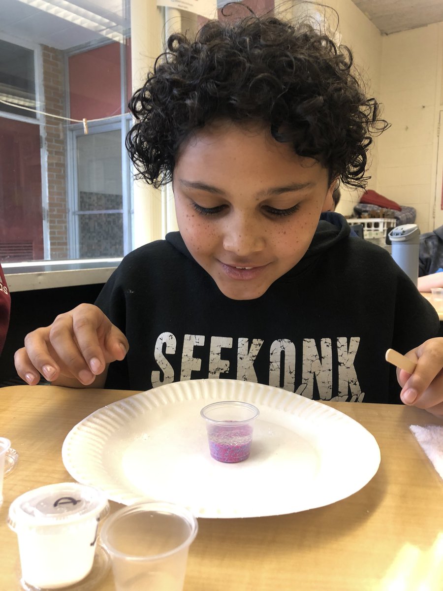 Amvet 5th graders had a special visitor today from Top Secret Science! We were able to perform 4 awesome experiments. Thank you Scientist Mike!!!