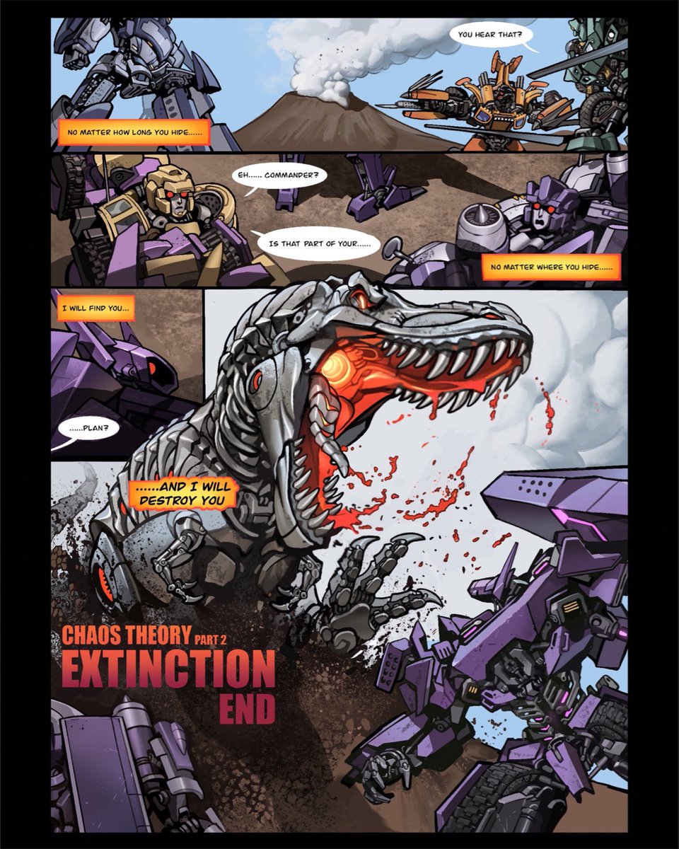 【TFRA】Chaos Theory part 2 “Extinction”page 7-9
#transformersreanimated #transformers