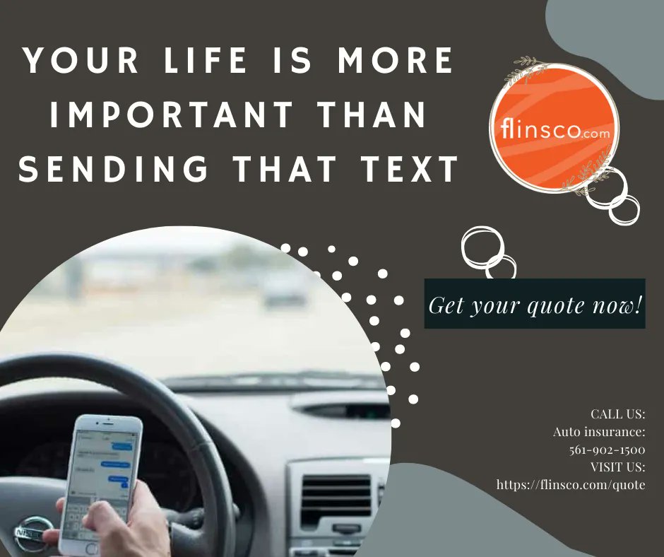 flinsco's tweet photo. Be SAFE, be Smart, be Insured! https://t.co/7yhU9L4cUx https://t.co/0UYBSaqArf