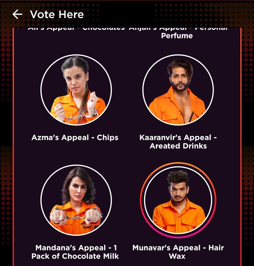 Guys please vote for ONLY Munawar on both MX Player and Alt Balaji app. This is the time to show the makers and co-kaidis who's running the show. COME ON JANTA FULL POWER!!! 🙌🏼❤🧿

#LockUpp #MunawarFaruqui #MunawarKiJanta