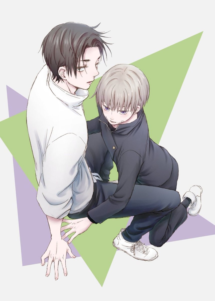 #ひらいて赤ブー 
#声にできない愛言葉 
呪〇廻〇
乙🦴憂太×🐶巻棘
是非大阪でもよろしくお願いします🙏 