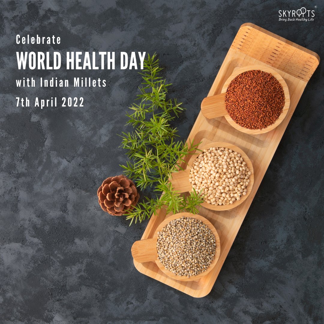 Skyroots_India's tweet photo. On this precious day, we Skyroots family praying for your health and wealth✨
Start Eating Healthy products Now 🤩
🌐:https://t.co/PQ8nIpHoHb
📞:+91 9766 59 2516
#worldhealthday #health #millet #glutenfree #jowarflakes #milletbar #ragiidli #skyroots https://t.co/2mdvt5UQmO