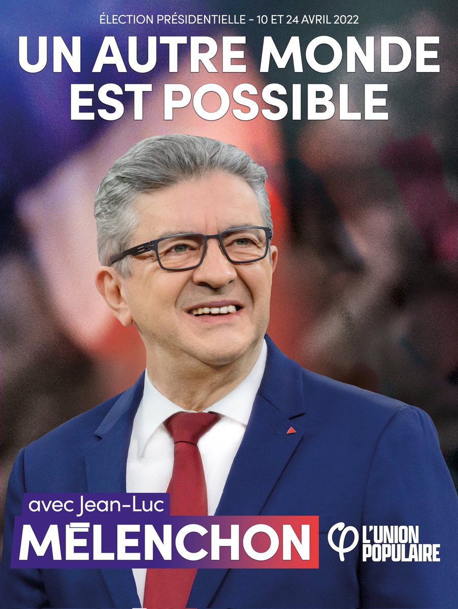 #JLM2022 
#MelenchonVaGagner 
#JeVoteMelenchon