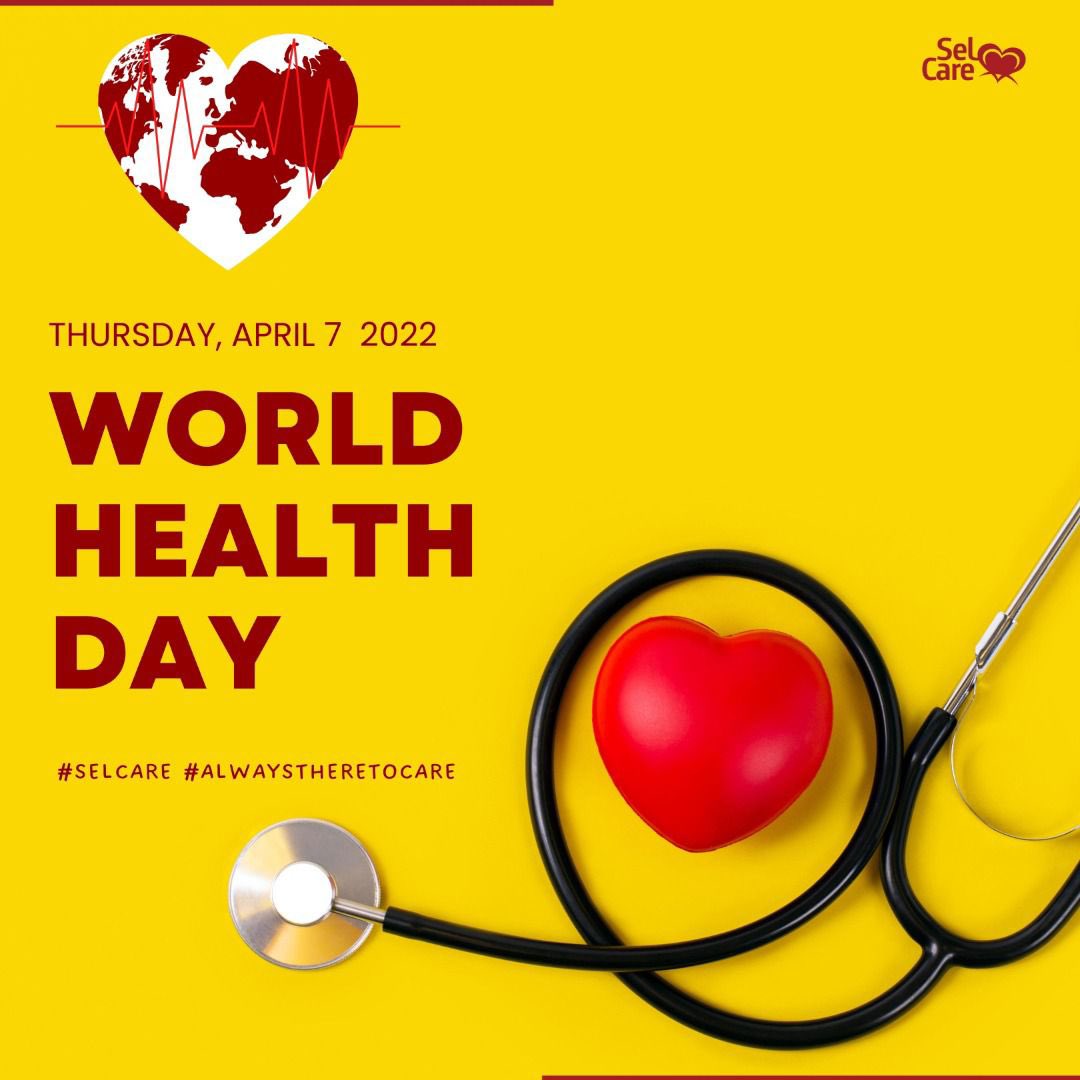 selgategroup's tweet photo. Happy #WorldHealthDay2022 !
Let’s take a step forward to learn more about our health and bodies, and work towards making it better.
#Selgate #SelgateGroup #Selcare #AlwaysThereToCare #Selangkah #StaySaferWithSelangkah #HealthAwareness https://t.co/Hxyp2NsAvL