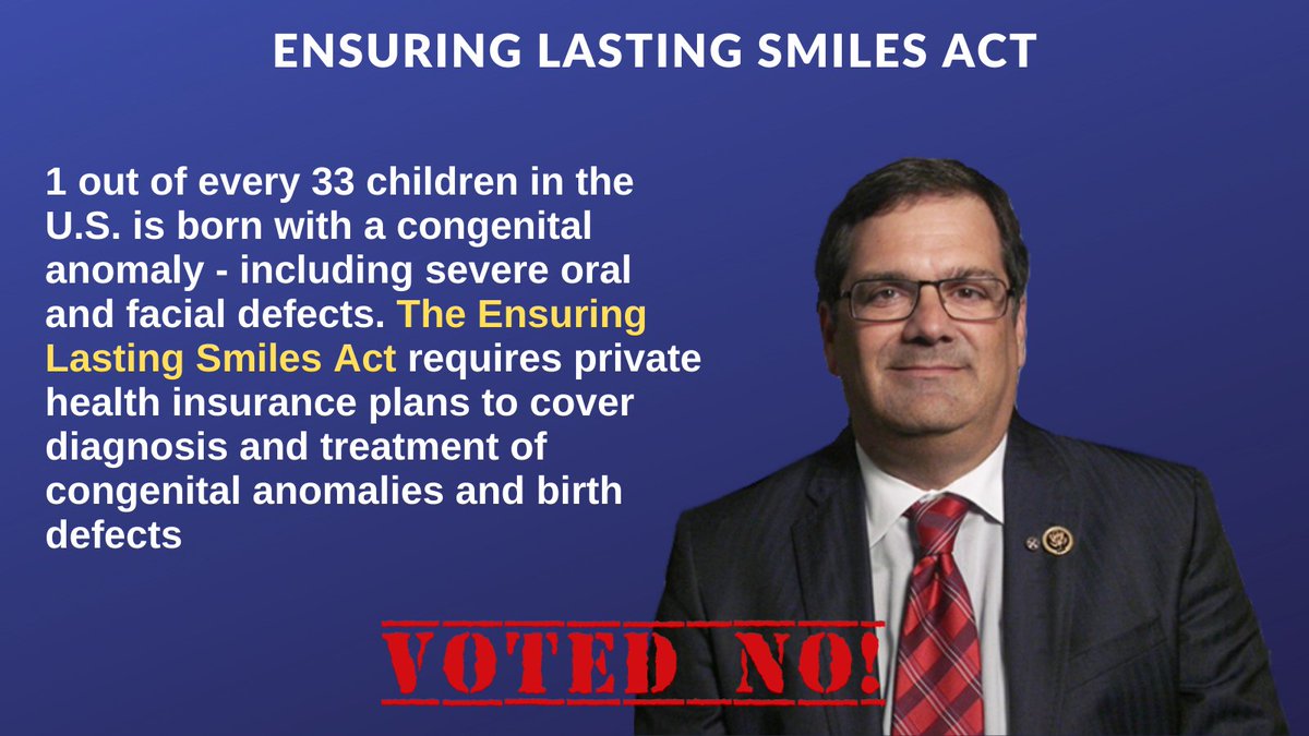 kw4congress's tweet photo. Unbelievable, Congressman Bilirakis voted against a bill that would mandate insurance companies to fund medically necessary services resulting from congenital anomalies or birth defects. Gus chooses to stand with insurance companies and not his constituents.  #GusIsNotForUs https://t.co/eRbslXnksI