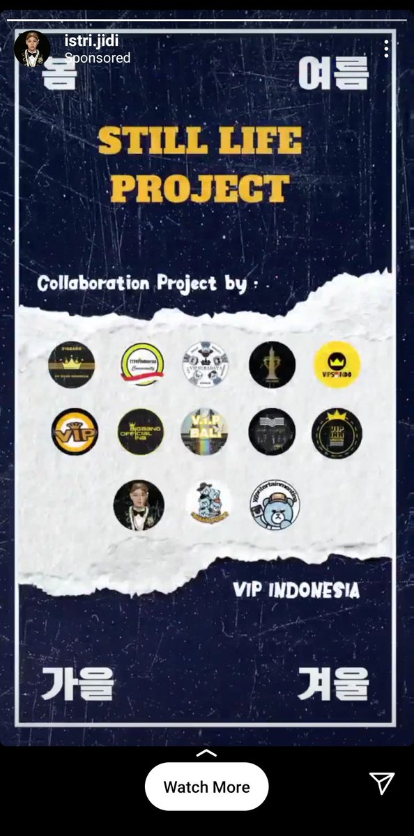 mysunsetsea's tweet photo. IG Story Ads #BIGBANG Comeback
[STILL LIFE PROJECT BY VIP INDONESIA] 💛💛💛💛💛

#BIGBANGisBACK
#StillLife
#봄여름가을겨울
#StillLifeProjectINA
#VIPIndonesia
@YG_GlobalVIP

Project by : @vipinaunion @VIPs_indo @VIPRoom_ID and VIP Fanbases https://t.co/MhtAbj5D33