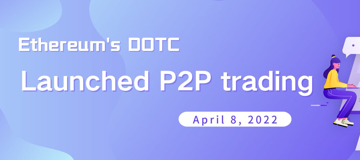 DOTC will launch the Ethereum version of the P2P trading module on the evening of April 8, 2022 (SGT); no deposit, no handling fee, lower trading threshold
dotc.pro
#Airdrop #Airdrops #USDT #BTC #BSC