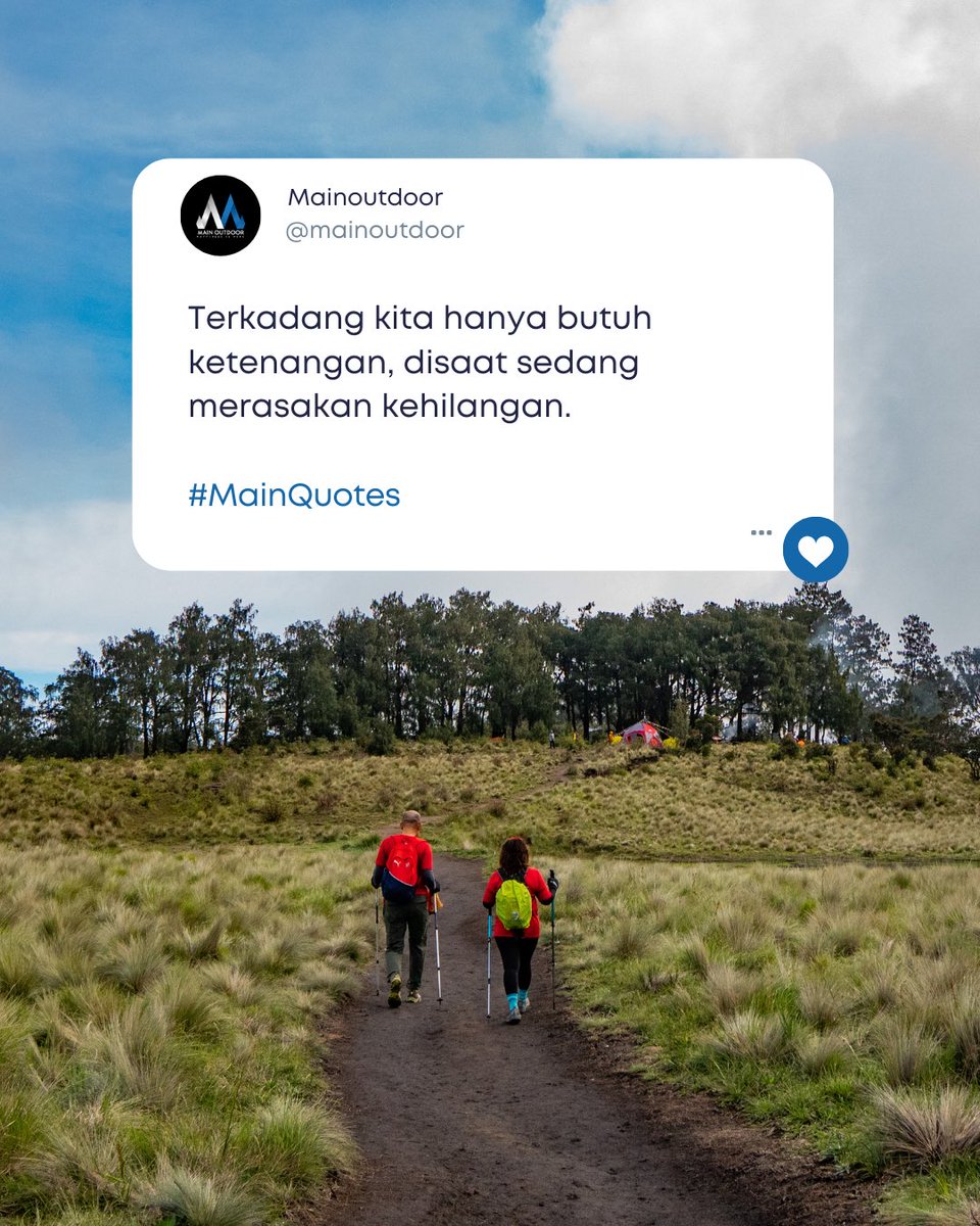 mainoutdoor's tweet photo. Siapanih #SobatMain yang relate sama #MainQuotes kali ini?π https://t.co/xnMOp04L94