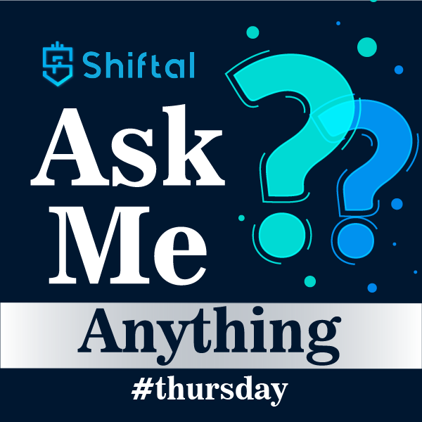 #AMA #twitterspaces #crypto with #shiftal
You got questions we got answers and what better way to ask them than with the CEO himself. Join <a href="/cdrishabh/">Rishabh Jain</a> at 09:00 pm IST for an exclusive one-on-one session and get to know more about Shiftal, the project, the plan and the ideas.