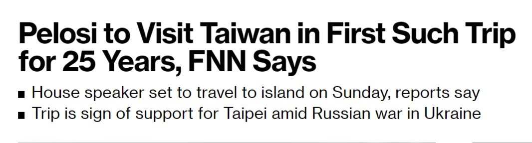 RT @HuXijin_GT: Pelosi is playing with fire, so is the US. There must be serious consequences for her visit. https://t.co/ZmQG1NUyyv