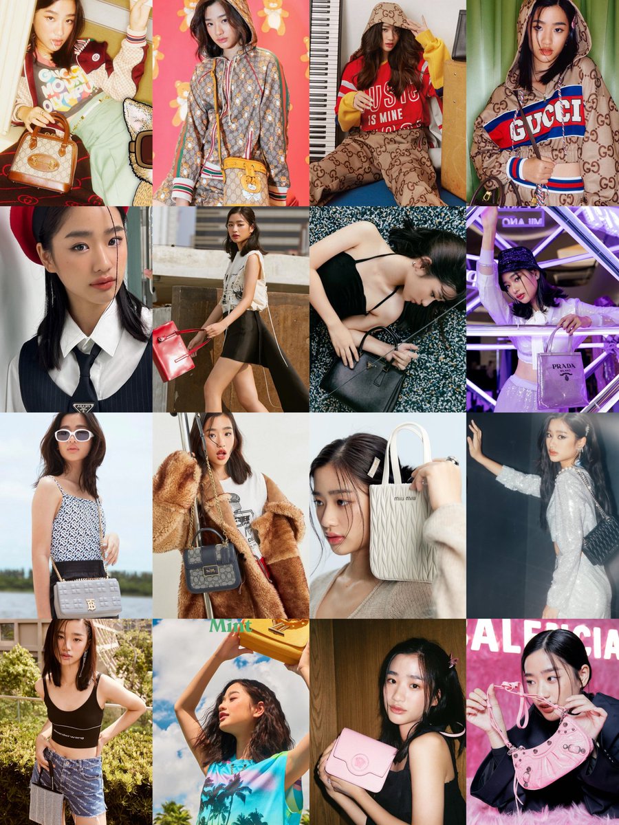 kuetubi's tweet photo. gucci, prada, burberry, coach, miu-miu, alexander wang, LV, versace, balenciaga yass go get that bag girl!❤️‍🔥 #tontawan_t https://t.co/DdRFNzqSbA