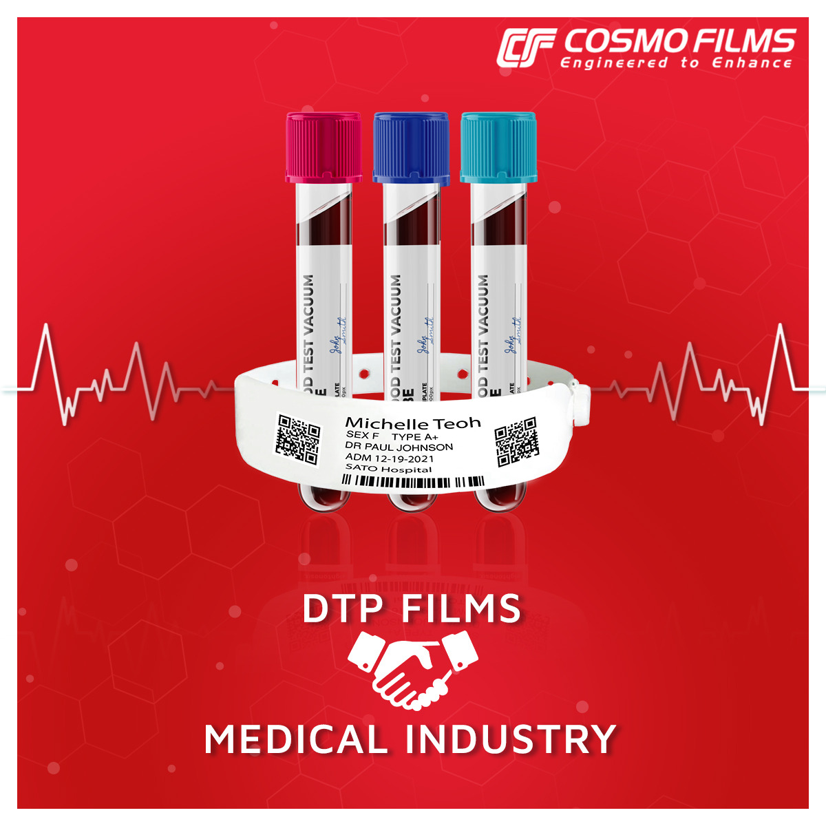 CosmoFilmsLtd's tweet photo. #CosmoFilms is celebrating #WorldHealthDay by putting our BOPP-based #DTPfilms in the spotlight. Its accurate print quality & high-speed printing is ideal for the #medicalindustry.
Click to know more- https://t.co/OyX7lIkiL1
#ThermalPrinting #HeatTransfer #LabelFilms #Hospitals https://t.co/jll9wM6Rrb
