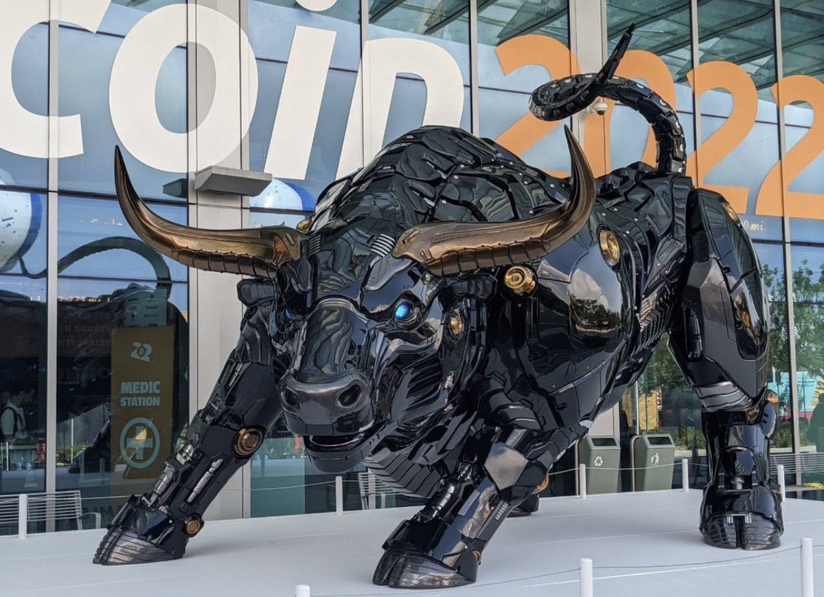 Why is this new #Bitcoin Bull so significant? Old tradition finance is dying. This symbolizes the birth of a new evolution of finance that will not be fully controlled by a bunch of suits. Unlike WallStreet this space is open 24/7 and is global. Welcome to the free market.