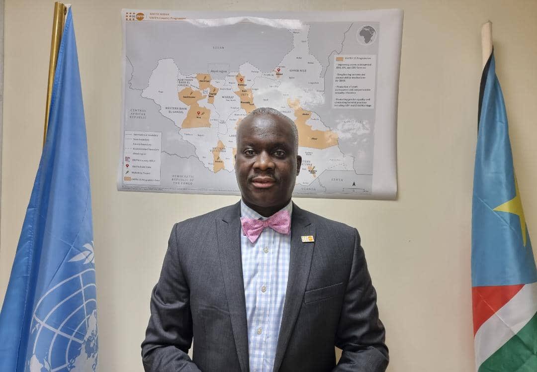 Welcome to South Sudan <a href="/OlajideDemola/">Ademola Olajide</a> new energies <a href="/UNFPASouthSudan/">UNFPA South Sudan</a>
