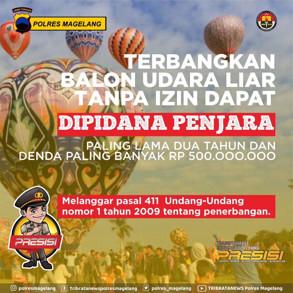 polseksalam's tweet photo. Stop Bermain Petasan Dan Terbangkan Balon Udara https://t.co/4RZpLgnqLV