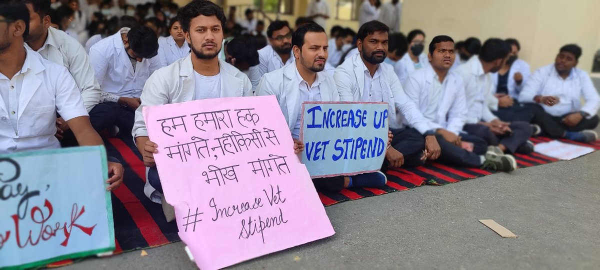 #Increase_UP_vets_Stipend
#SVPUAT_Meerut
#DUVASU_Mathura
#ANDUAT_Ayodhya
<a href="/myogiadityanath/">Yogi Adityanath</a> <a href="/CMOfficeUP/">CM Office, GoUP</a> <a href="/ANINewsUP/">ANI UP/Uttarakhand</a> <a href="/drsanjeevbalyan/">Dr. Sanjeev Balyan</a> <a href="/Aamitabh2/">Amitabh Agnihotri</a> <a href="/brajeshpathakup/">Brajesh Pathak</a>  <a href="/dharampalbjpmla/">Dharampal Singh</a> <a href="/ktakshish/">Ashish Mishra</a> <a href="/atul1chaturvedi/">atul chaturvedi</a> <a href="/PRupala/">Parshottam Rupala</a> <a href="/VikasSaraswat/">Vikas Saraswat</a> <a href="/atulpradhansp/">Atul Pradhan</a> <a href="/SangeetSomBJP/">Sangeet Singh Som</a>