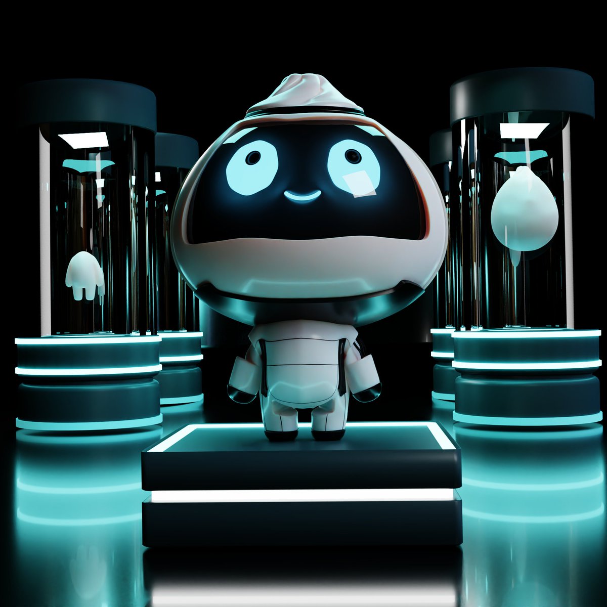 🔥We couldn't help but share a sneak peek of a 1/1 in our upcoming collection. The detail on these are crazy.🙌🥂 

Who's going to pull this 🤖Bao? 

To enter giveaway 👇
1⃣Follow <a href="/BaoSociety/">Bao Society</a> 
2⃣Like, RT, tag 3 friends
3⃣Join the Bao sever
4⃣Comment your fav. part of this 1/1 👀