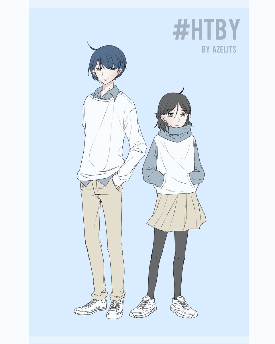azelits_'s tweet photo. Karakter HOW TO BE YOU pertama yg aku bikinn! Aku bikin ini di tahun 2020 awal, jadi maaf kalau masih agak acak2an hehehe...

#htby #htbywebtoon https://t.co/FFiwzEzpcu