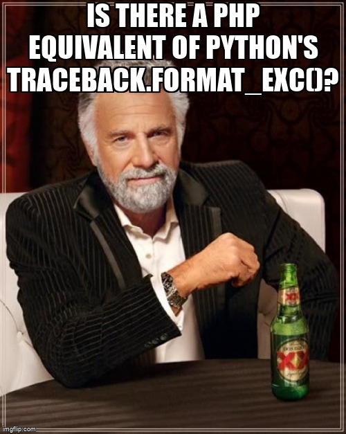 Meme overflow on twitter is there a php equivalent of python s