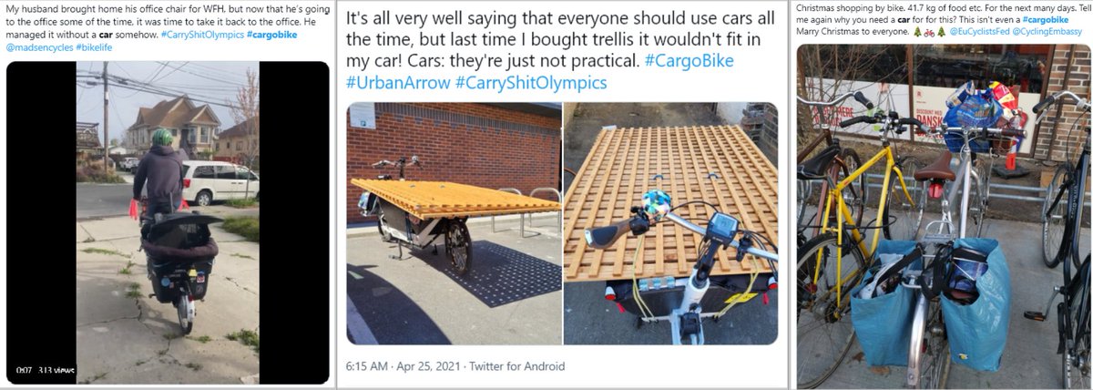 420_Bike_Life's tweet photo. Posting photos of how amazing your #CargoBike carries stuff is the new #PhotoOfYourFood
We see your privilege & we are in awe. #classist #cycling #ebike #eBikeRebatesForRich
Never see these people at Anti-Poverty protests.
#SocialHousingCrisis #PovertyInflicted #BasicIncome https://t.co/TRikvrDQqG