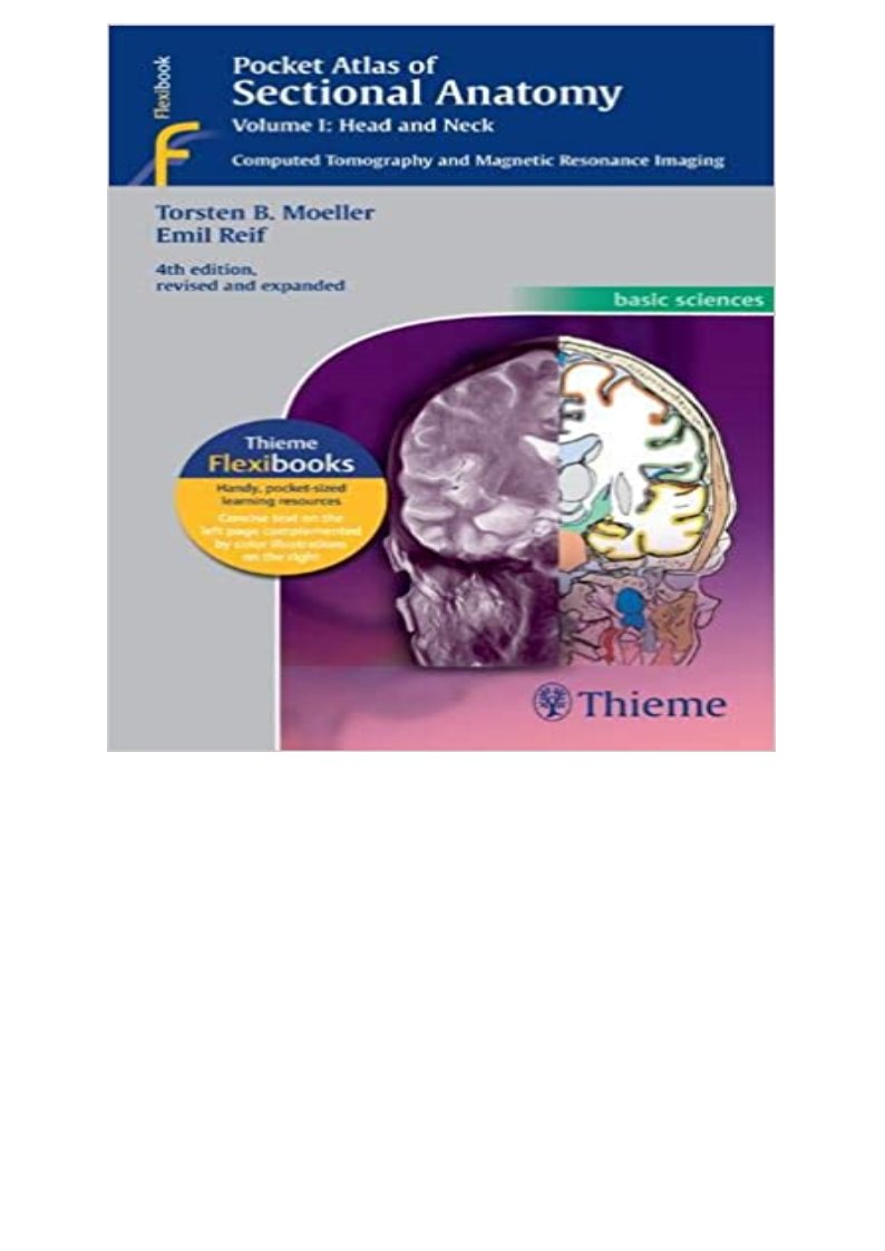 READ/DOWNLOAD+ Pocket Atlas of Sectional Anatomy, Vol. 1 Head and