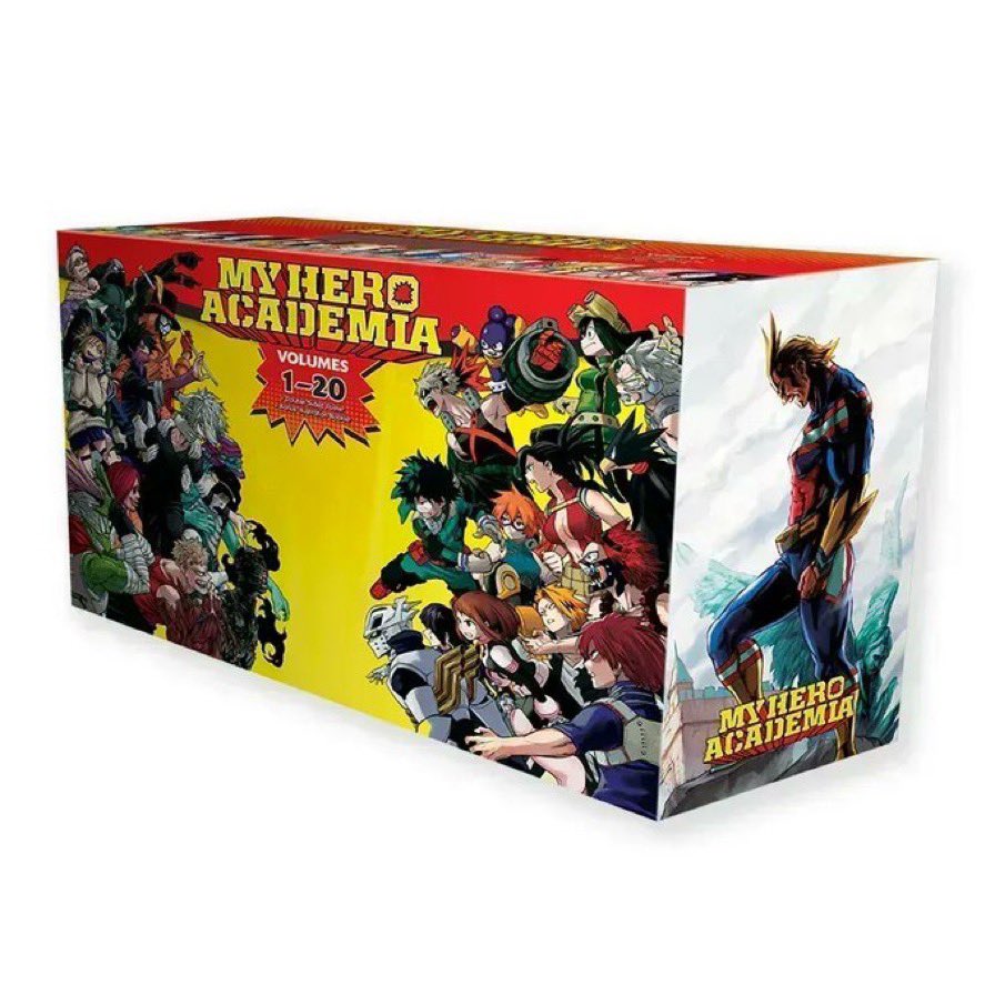 MHA0fficiall's tweet photo. ¡FINALMENTE! My Hero Academoa Box Set ha sido anunciado

Fecha de lanzamiento 18 de octubre de 2022 https://t.co/qjuHkgbu0E