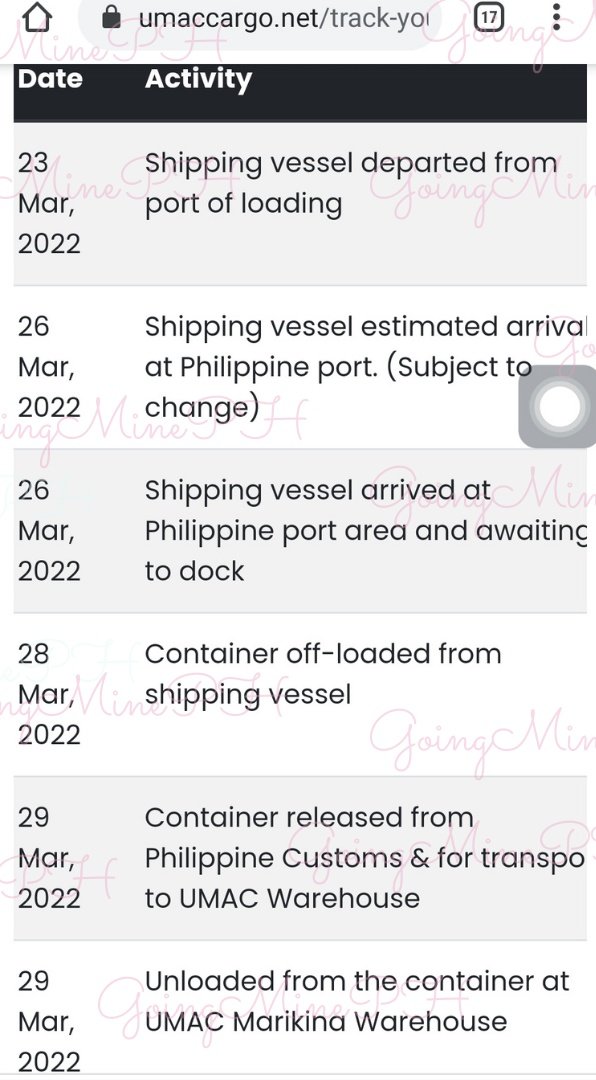 GoingMine_PH's tweet photo. #gmphupdate as of April 07, 2022
2022BOX02 is already in UMAC warehouse waiting na lang po na madeliver sa PH Address namin. Taeyeon, SJ and NCT Dream Albums arrived na din po sa isang KR Address namin, waiting lang na mapuno ang box para maship.
Thank you po for your patience https://t.co/kHZkffIWLJ