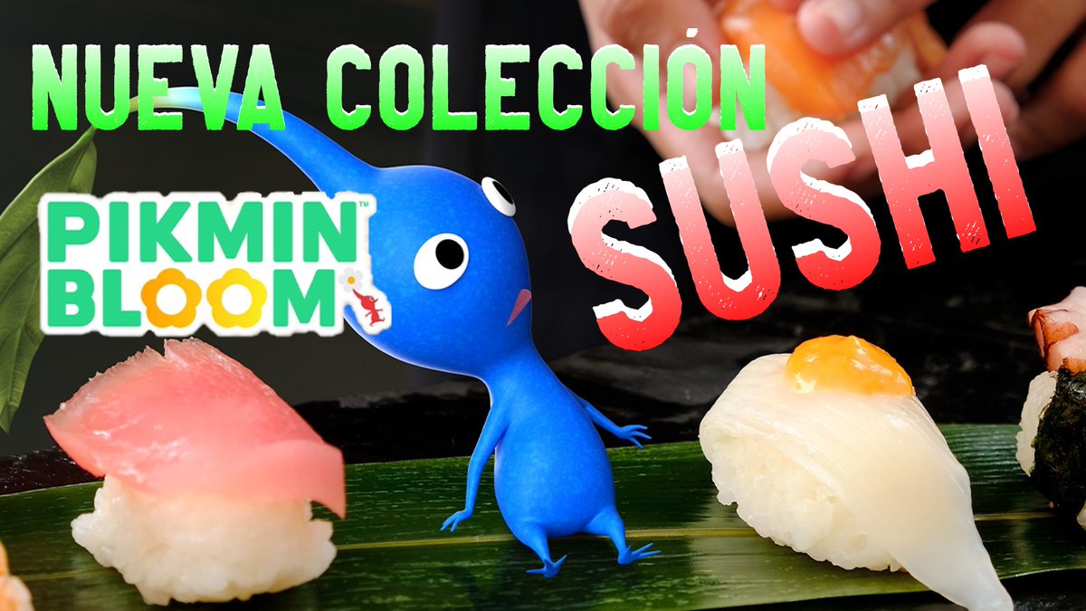 youtu.be/xrM_BByPSyc
DATOS COMPLETOS: Nueva Colección de Pikmin: SUSHI en Pikmin Bloom - Nientiendo 
<a href="/PikminBloom_jp/">Pikmin Bloom Japan │ ピクミンブルーム</a>
<a href="/PikminBloom/">Pikmin Bloom</a>
#PikminBloom
#ピクミンブルーム
#ピクミンブルームフレンド募集
