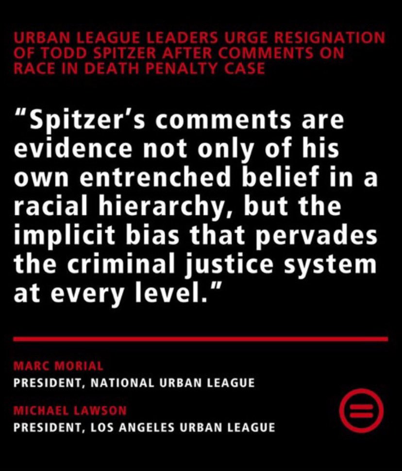 LarryTenney's tweet photo. @kristine_kenyon @toddspitzeroc The state & local NAACP, the Thurgood Marshall Bar Association and the National Urban League have called on bigot @toddspitzeeoc to RESIGN
#SpitzerResign https://t.co/19Qp1yyxGl