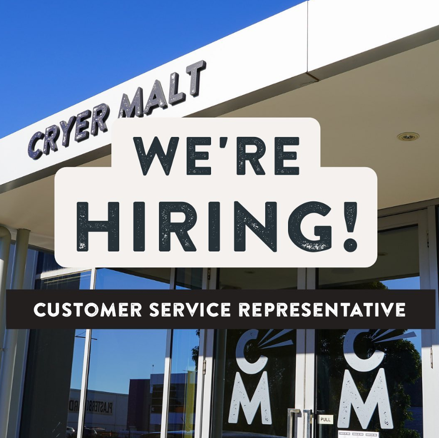 Want to join the team?

We're seeking a Customer Service Representative to join the Cryer Malt division of Barrett Burston Malting (BBM) on a permanent full-time basis and will be primarily located at our new Distribution Centre in Derrimut, Victoria

seek.com.au/job/56506424?t…