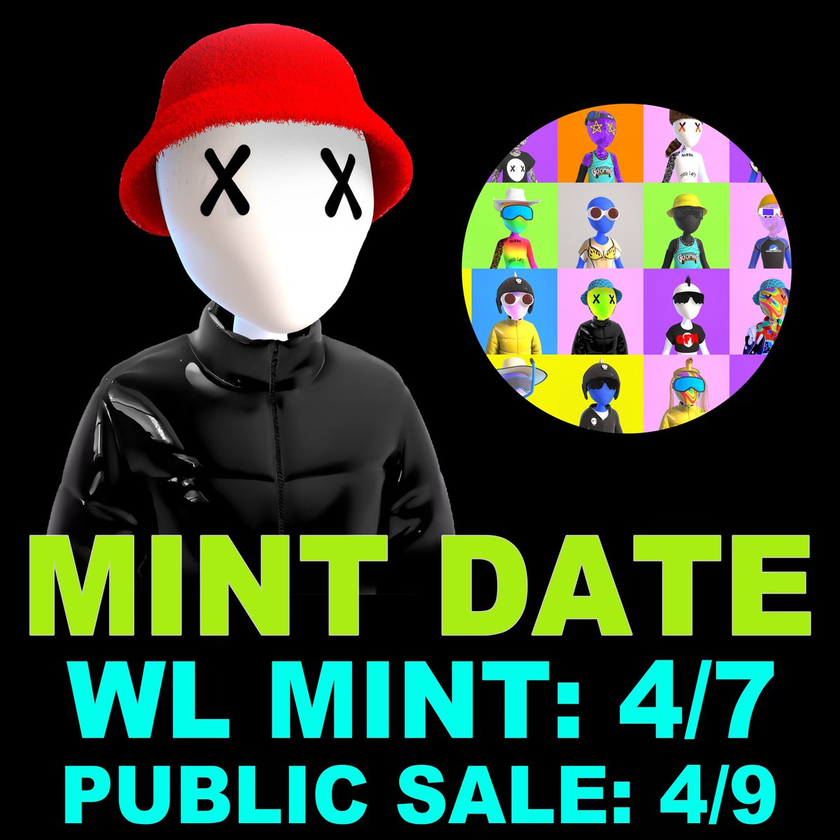 MetaAlpha_'s tweet photo. 🎁 #Giveaway with Goomies Fashion House 🎁

Prizes:
🏆 $50 #ETH #Solana

To Enter:
1⃣Follow @TheGoomies &amp; @MetaRarityNFT
2⃣RT, LIKE
3⃣Tag 3 friends

Public mint is in 3 days!

1 Winner! Ends in 24H⏰
#NFT #NFTcommunity #NFTdrop #NFTGiveaway https://t.co/Q3KLRDksQD