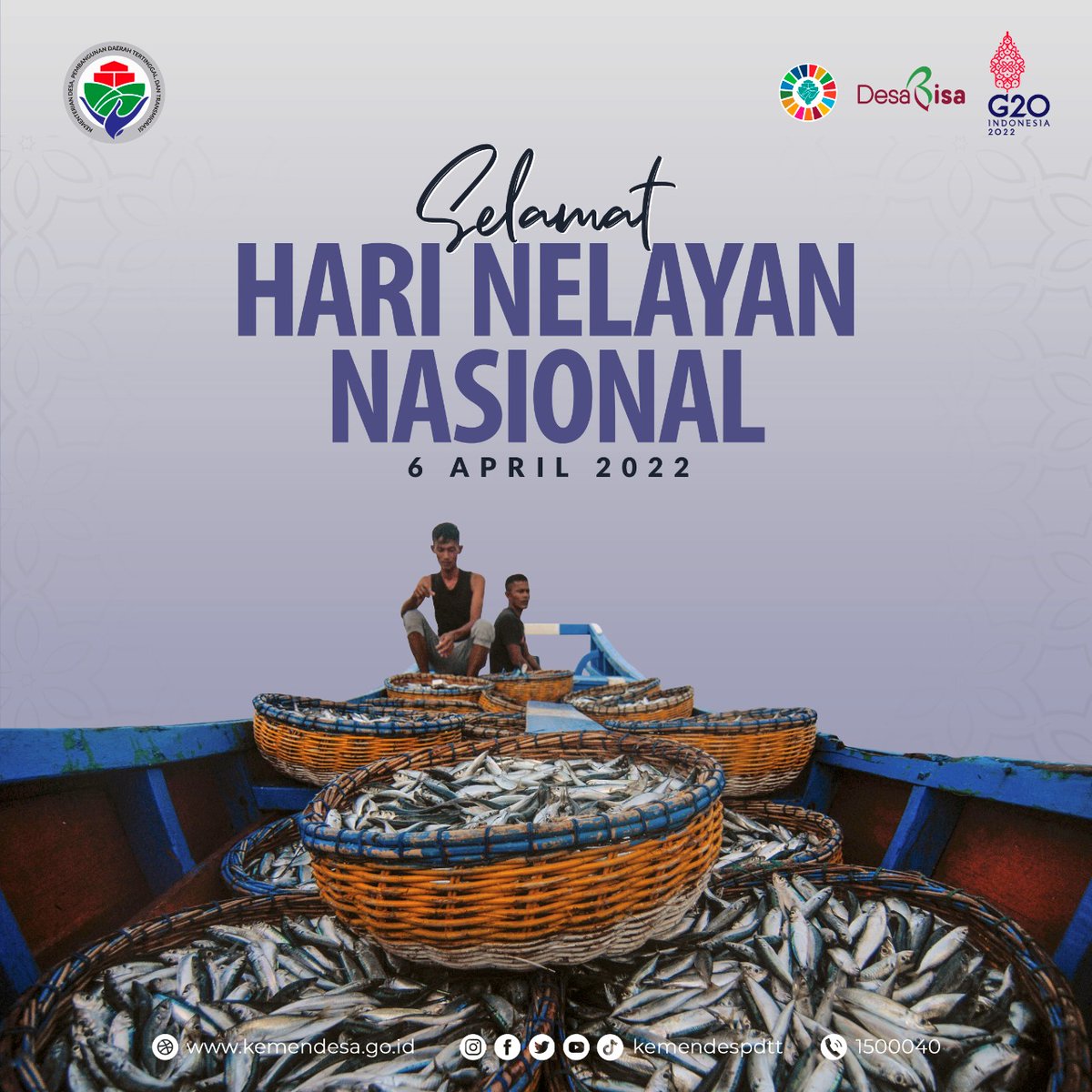 Selamat Hari Nelayan Nasional
<a href="/halimiskandarnu/">ABDUL HALIM ISKANDAR</a>
<a href="/imansyukri/">Iman Sukri</a> 
<a href="/malik_haramain/">malikharamain</a> 
<a href="/taufikmadjid/">taufik madjid</a>
@yusradaridesa
@kemendespdtt
@KoorprovSumut 
<a href="/LilisRitonga/">Bunga Desa</a> 
<a href="/Gunawan63404852/">Tuarro</a> 
<a href="/TPPISUMUT/">TPP SUMUT</a>
<a href="/BatuTppi/">TPPI Kab. Batu Bara - SUMUT</a> 
<a href="/Ogek97759196/">Bg Aslani</a> 
<a href="/MarwanDoel3/">Marwan.1219</a> 
<a href="/RizkyAP_Hrp/">Rizky AP Hrp</a>