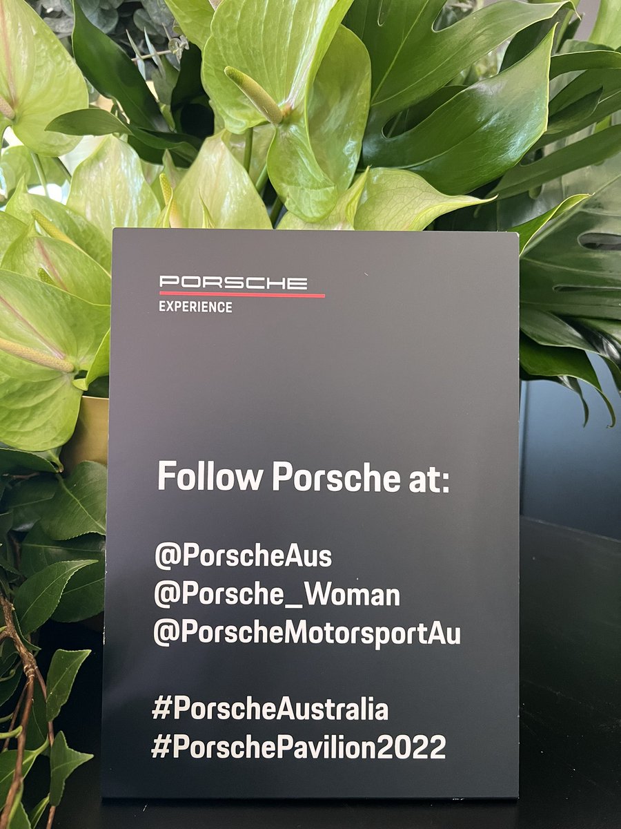 PorscheAus's tweet photo. We’re live from the @ausgrandprix! Today we’re celebrating 10 years of #womanwithdrive. Follow us on Instagram to join in on all of the action. #AusGP #PoscheAustralia https://t.co/1VN9DSsjVD