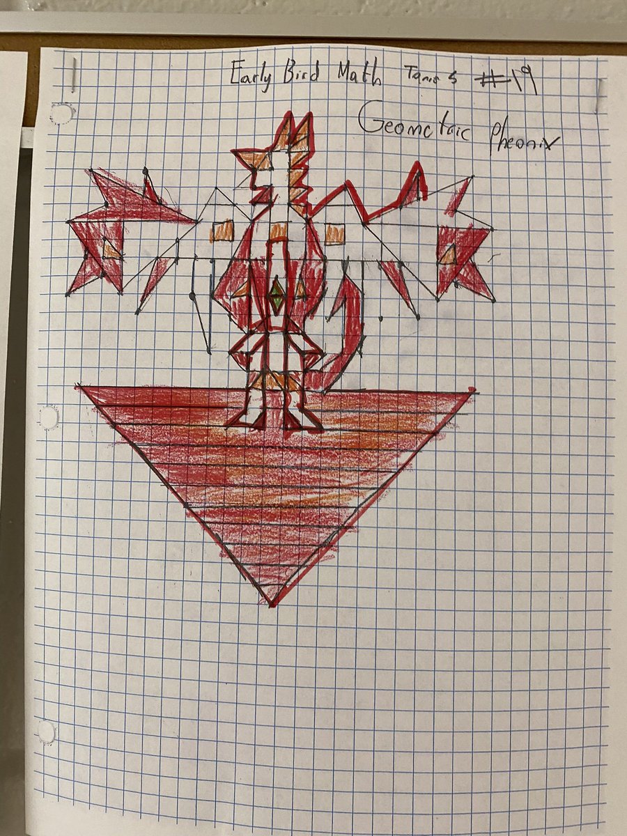 ats_math's tweet image. ATS 5th grade stars applying their geometric knowledge to artistic expression! @APS_ATS @ats_pta @APSMath @SuptDuran