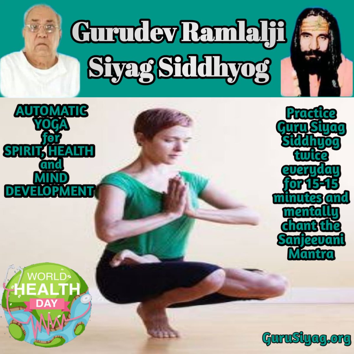 गुरुदेव सियाग योग
#worldhealthdaywithyoga