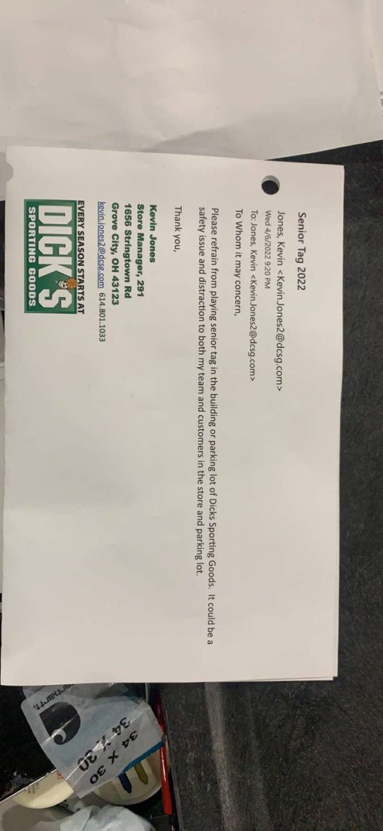 Tvhs’22 senior tag tweet media